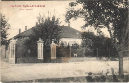 Nyitraivánka, Nyitra-Ivánka, Ivanka pri Nitre; Kunz nyaraló / villa castle (fl)