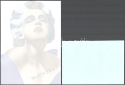 cca 1980 2 csomag Madonna levélpapír, karton tokban