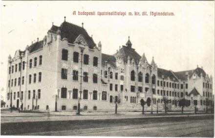 Budapest VIII. Tisztviselőtelepi m. kir. áll. főgimnázium