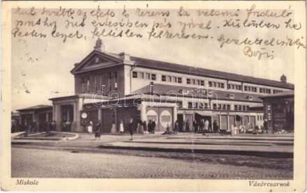 1935 Miskolc, Vásárcsarnok (fa)