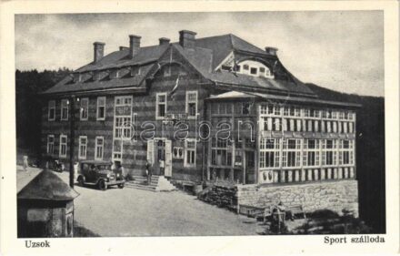Uzsok, Uzhok; Sport szálloda, kocsi / hotel, automobile