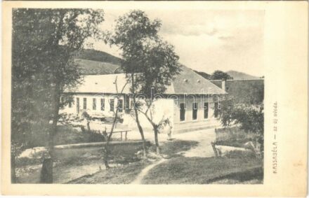 Kassabéla, Kosická Belá; az új óvoda / kindergarten, nursery (fl)