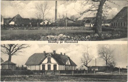 Skovby pr Hovslund, school, dairy