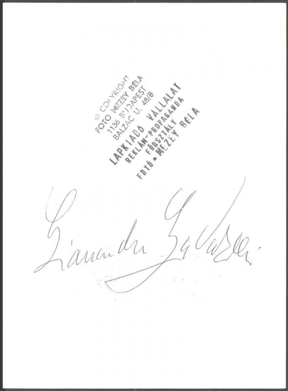 4 db világhírű karmester, zeneszerző Barenboim, Sebastian Weigle, stb dedikált fotója 18x13- 25x17 cm-ig. - Image 3