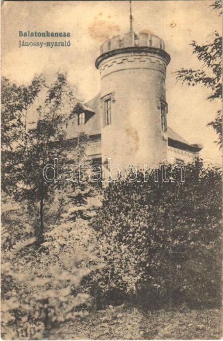 Balatonkenese, Jánossy nyaraló. Rosenthal Dávid kiadása (fl)