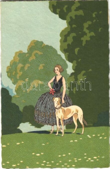 1928 Olasz művészlap / Italian art postcard. Ultra G.A.M. 2197.