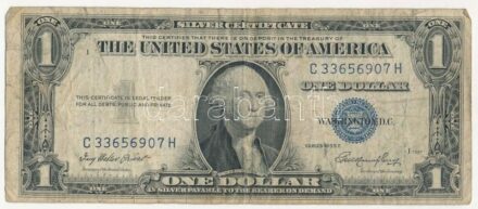 Amerikai Egyesült Államok 1953-1957 (1935E) 1$ 'Ivy Baker Priest - George Magoffin Humphrey' T:III USA 1953-1957 (1935E) 1 Dollar 'Ivy Baker Priest - George Magoffin Humphrey' C:F Krause P#416D2e