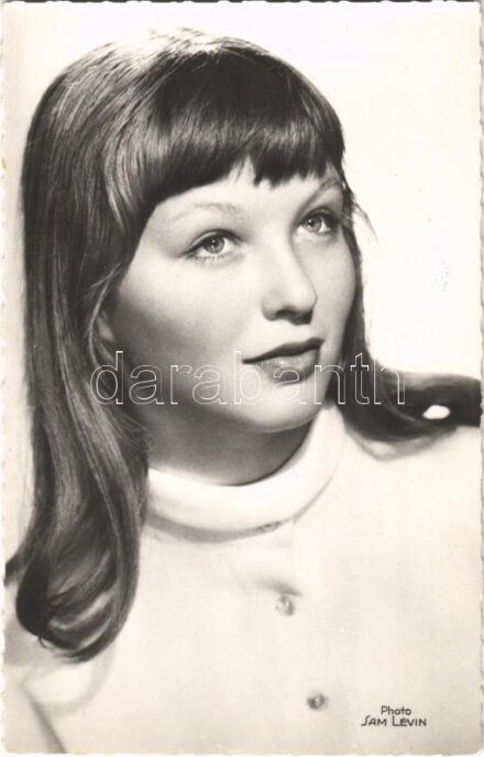 Marina Vlady, French Russian actress. Photo Sam Levin