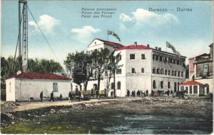 Durres, Durazzo; Palazzo principesco / Palais des Fürsten / Palati des Princit / palace of the prince (EK)