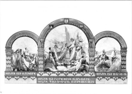 Hiszekegy. Kiadja a Magyar Nemzeti Szövetség / Hungarian irredenta propaganda