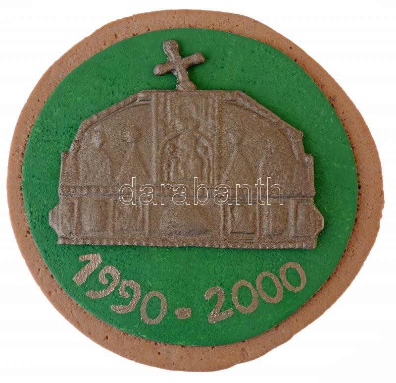 2000 Magyarország reneszánsza 3. évezredben - Magyarország Felemelkedéséért Közhasznú Alapítvány plakett, Göncz Árpád hagyatékából