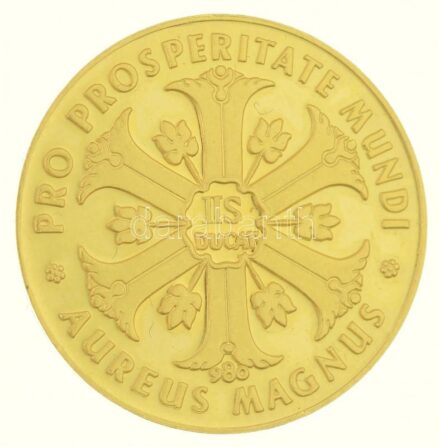 NSZK 1963. 2 1/2D Au 'John F. Kennedy / Aureus Magnus' tokban (8,78g/0.980/26mm) T:1- (PP) FRG 1963. 2 1/2 Ducat Au 'John F. Kennedy / Aureus Magnus' in case (8,78g/0.980/26mm) C:AU (PP)