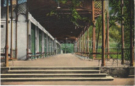 Lipik, Pokriveno setaliste / fedett sétány / covered promenade
