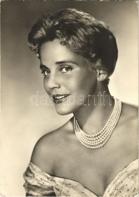 Maria Schell, az 50-es évek vezető német színésznője