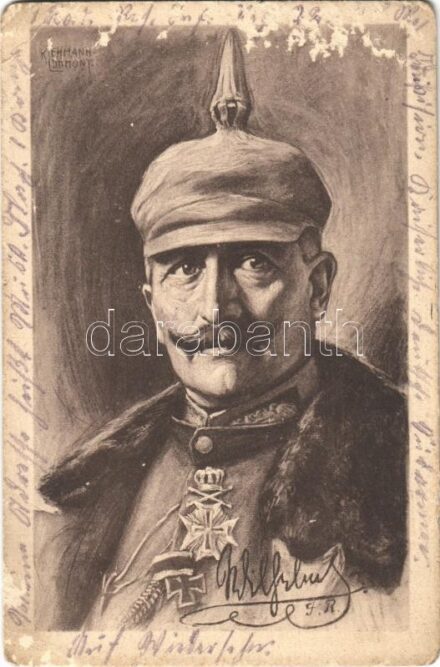 1915 Wilhelm II, German Emperor s: K. Lehmann-Dumont (felületi sérülés / surface damage)