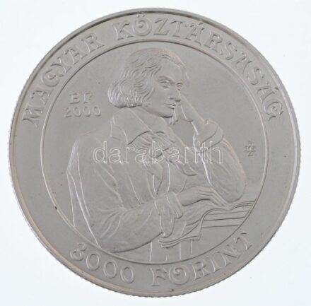 2000. 3000Ft Ag '125 éves a Liszt Ferenc Zeneművészeti Egyetem' kapszulában T:BU Adamo EM168