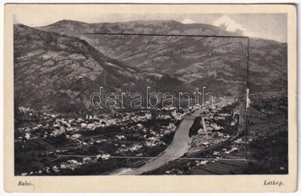 Rahó, Rachov, Rahiv, Rakhiv; leporellolap belül 10 Esztergomi képpel / leporellocard with 10 pictures of Esztergom