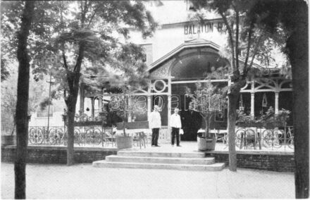 Balatonlelle-gyógyfürdő, Balaton nagyszálloda, pincérek
