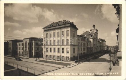 Pécs, Erzsébet Tud. Egyetem Központi épülete. photo