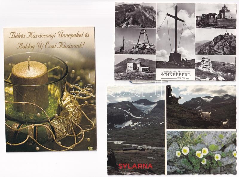 21 db modern képeslap / 21 modern postcards