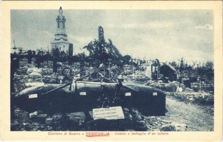 Redipuglia, Cimitero di Guerra, Veduta e dettaglio d' un settore / WWI Italian military cemetery