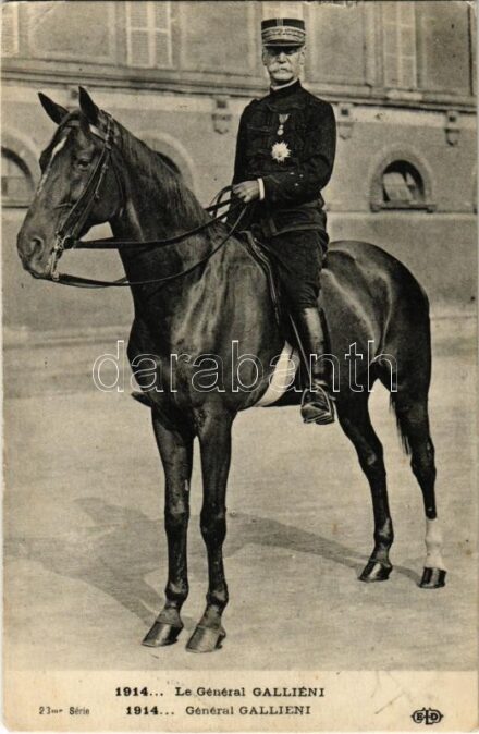 1915 General Gallieni. WWI French military (EK)