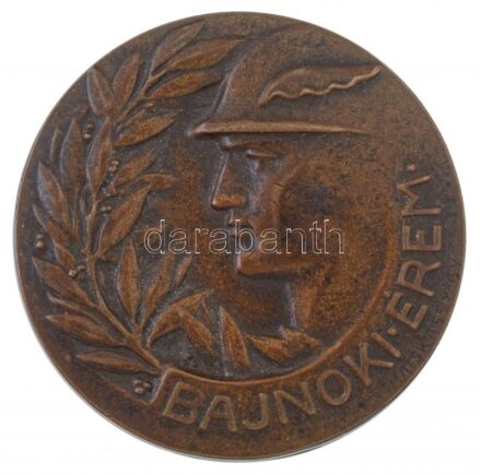 1948. 'Magyar Pénzintézeti Sportegyletek Ligája - Teke egyéni 1948. IV. / Bajnoki érem' Br díjérem (40mm) T:1-,2