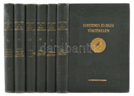 Márki Sándor-Marczali Henrik: Egyetemes és hazai történelem. I-VI. köt.: I. köt.: Márki Sándor: Az ókor története., II. köt.: Márki Sándor: A középkor története., III. köt.: Márki Sándor: Az újkor története. IV.: Márki
