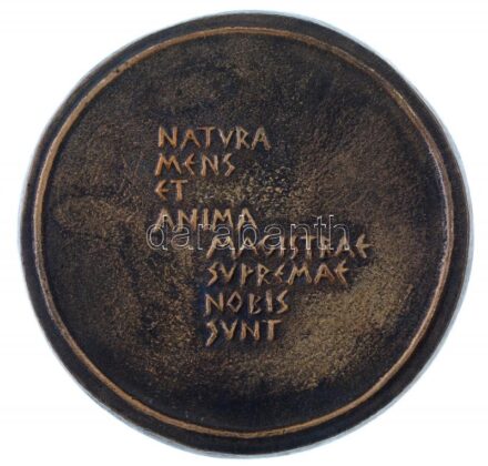 1973. 'Nemzetközi Aeroszológiai Társaság ülése' Br plakett (79mm) T:1 Hungary 1973. 'Session of the International Society of Aerosology' Br plaque (79mm) C:UNC