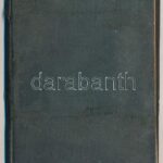 1922 Munkakönyv 1 kor 80 fill okmánybélyeggel, széteső állapotban - Image 3