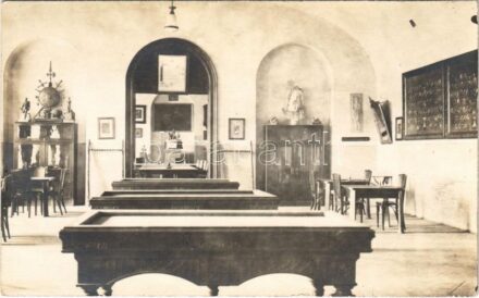 Kassa, Kosice; Laktanya belső, tiszti kaszinó / officers' casino of the k.u.k. military barracks, interior. photo