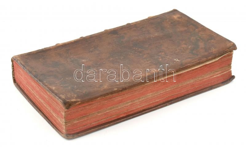 Buffon, Georges Louis Le Clerc de: Naturgeschichte der Vögel. IV. Brünn 1787. Trassler Korabeli egészbőr-kötés, festett lapélekkel, egy lap szakadt 374p. szníes táblák nélkül - Image 4