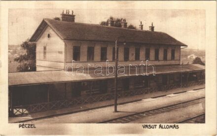 1932 Pécel, vasútállomás (EK)