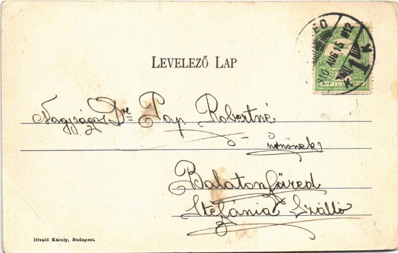 1910 Szeged, Beregi palota, Beregy Lajos üzlete. Divald Károly (EB) - Image 2