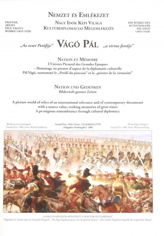 dr. Németh Veronika: In Memoriam Vágó Pál (1853-1828) Díszalbum. Dedikált! Kiadói kartonálásban Nagy méretű 41 cm - Image 2