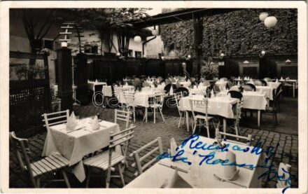 Budapest II. Hubertus vendéglő, étterem, belső. Kapás utca 36.