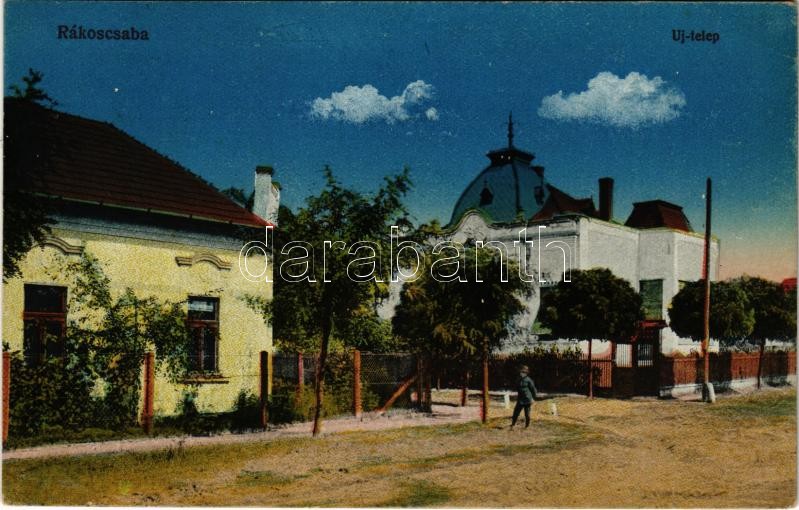 1923 Budapest XVII. Rákoscsaba, Új telep