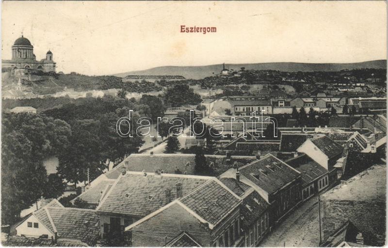 1911 Esztergom, Bazilika, híd