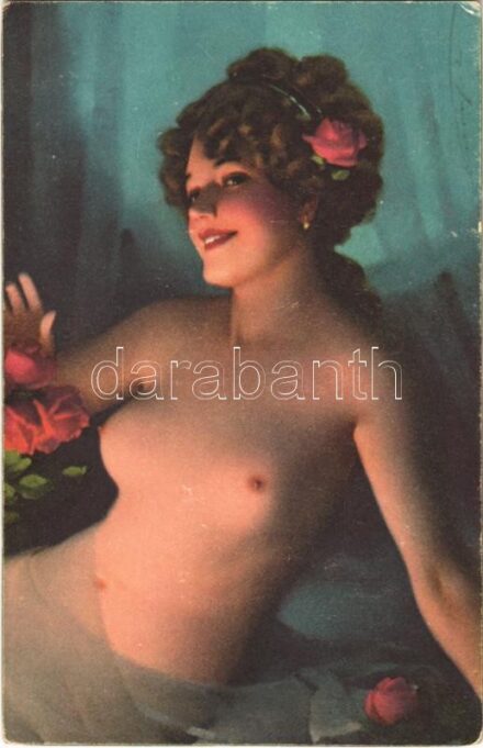 Erotic nude lady