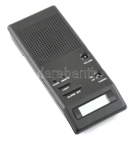 Ébresztőóra és rádió egyben. elemmel, rádió működik, a kijelző nem