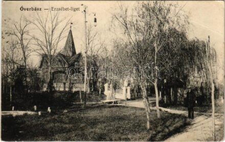 Óverbász, Verbász, Vrbas; Erzsébet liget, zenepavilon / park, music pavilion (EB)