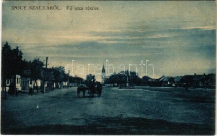 Ipolyszalka, Ipoly-Szalka, Salka; Fő utca / main street
