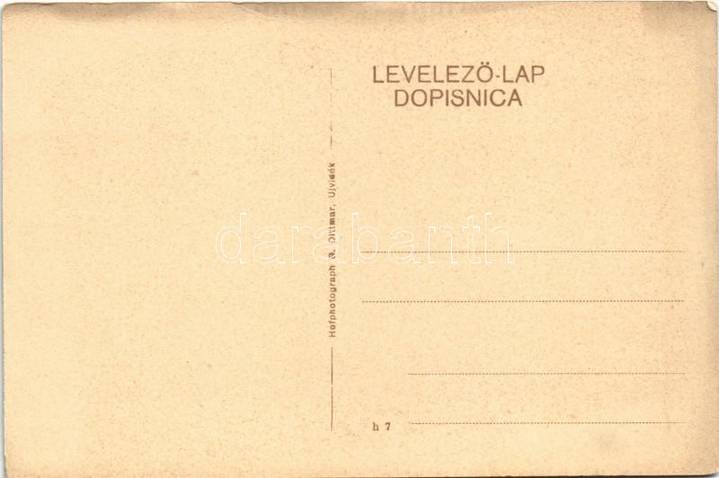 Donauflottille bei Festung Peterwardein. K.u.K. Kriegsmarine / Osztrák-Magyar Haditengerészet Dunaflottilla hadihajói Pétervárad váránál. Singer J. udvari fényképész / Austro-Hungarian Navy Danube Fleet river guard ships near - Image 2