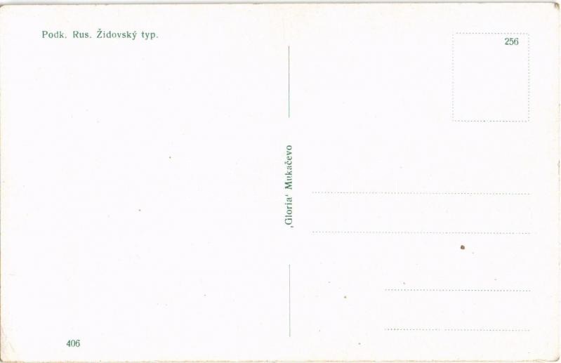 Kárpátaljai zsidó / Podkarpatska Rus. Zidovsky typ / Transcarpathian Jewish man. Judaica - Image 2