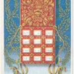 Héber nyelvű újévi üdvözlet. Judaika / Jewish New Year greeting in Hebrew language, Judaica, litho