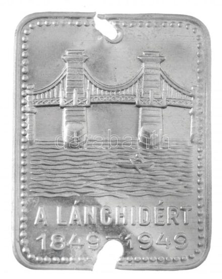 1949. 'A Lánchídért 1849-1949' Al bárca T:2