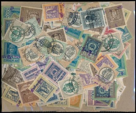 Kb 680 db okmánybélyeg ömlesztve tasakban