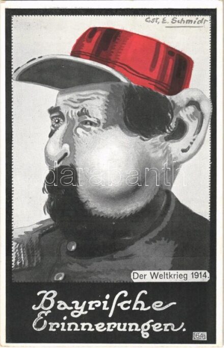 Der Weltkrieg 1914. Bayrischer Erinnerungen 64. Albert Ebner Kunstanstalt s: E. Schmidt