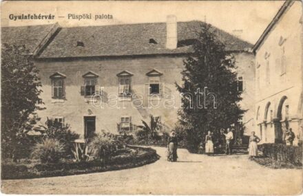 1916 Gyulafehérvár, Karlsburg, Alba Iulia; Püspöki palota / bishop's palace (EK)