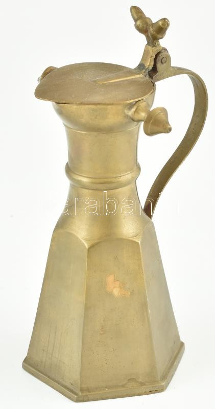 Indiai réz kiöntő. m: 16 cm